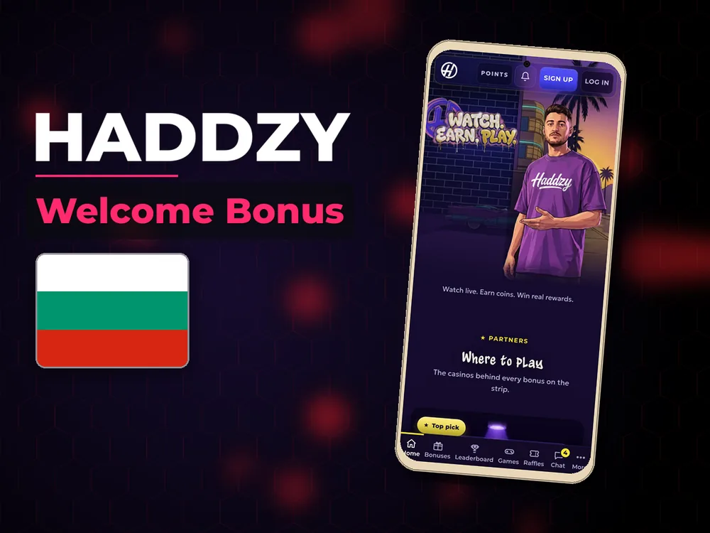 Haddzy - Welcome Bonus