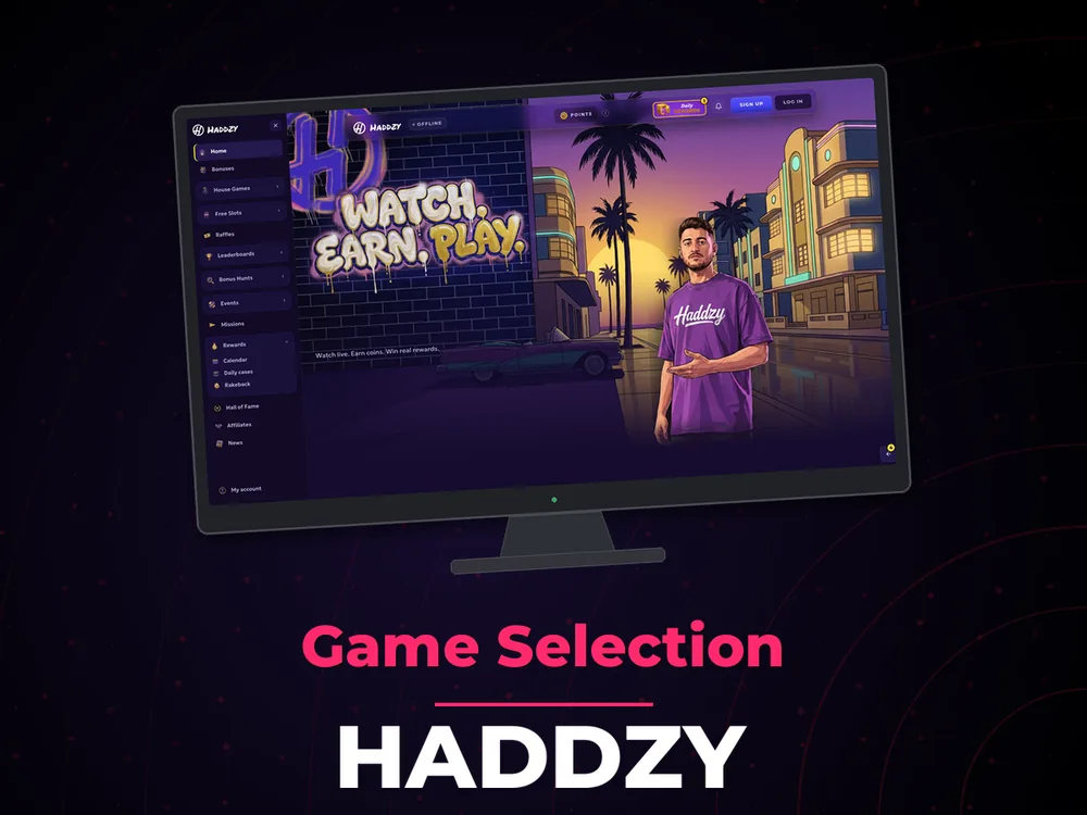 Haddzy - Game Selection