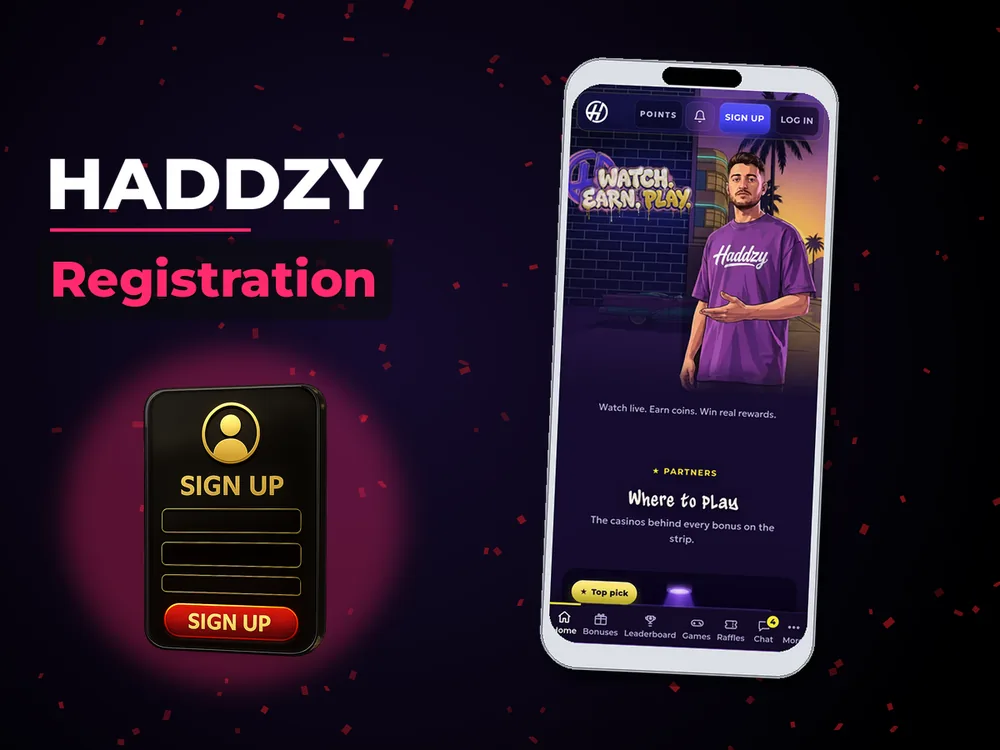 Haddzy - Registration
