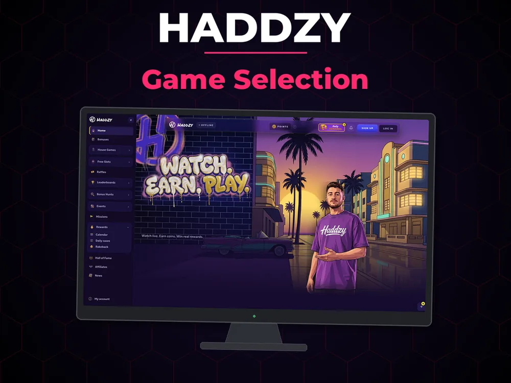 Haddzy - Game Selection